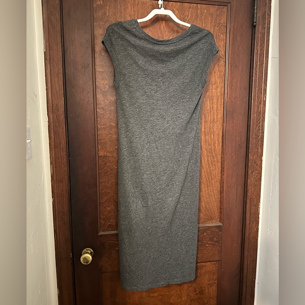 Madewell Grey Horizon Midi Dress Size XS - Picture 4 of 5